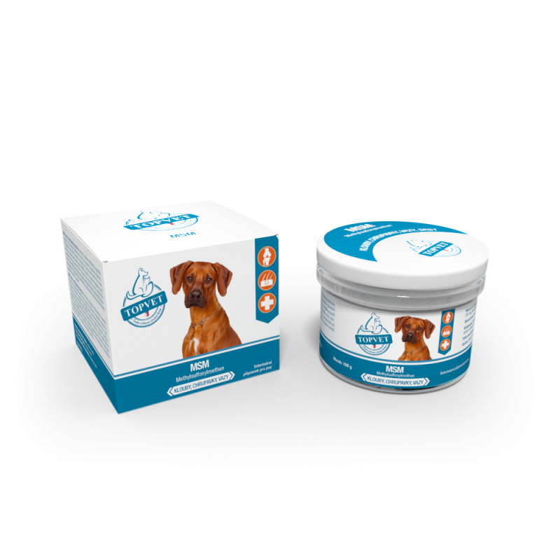 TOPVET MSM pro psy 100 g