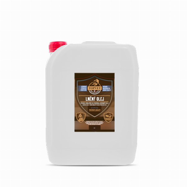 GREEN IDEA Lněný olej 5 l 5000 ml