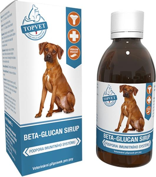 Beta-glucan sirup pro psy TOPVET 200ml