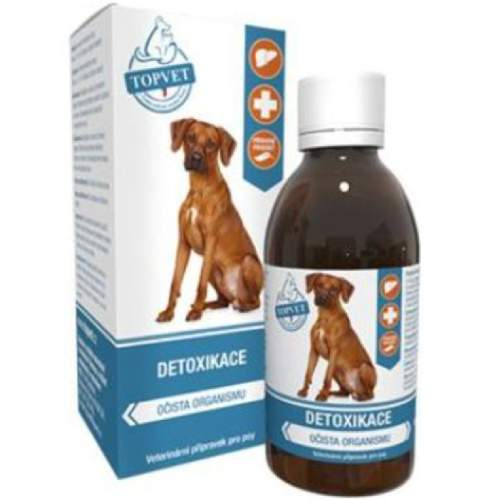 Detoxikace sirup pro psy TOPVET 200ml