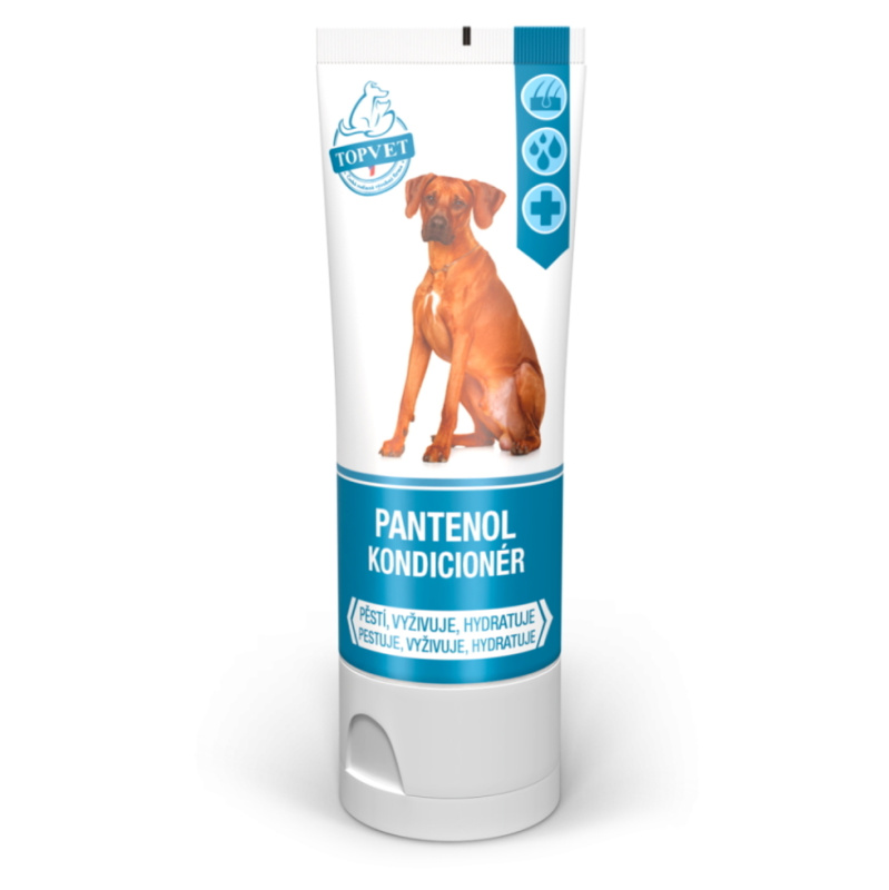 Kondicionér pantenol pro psy Topvet 200 ml