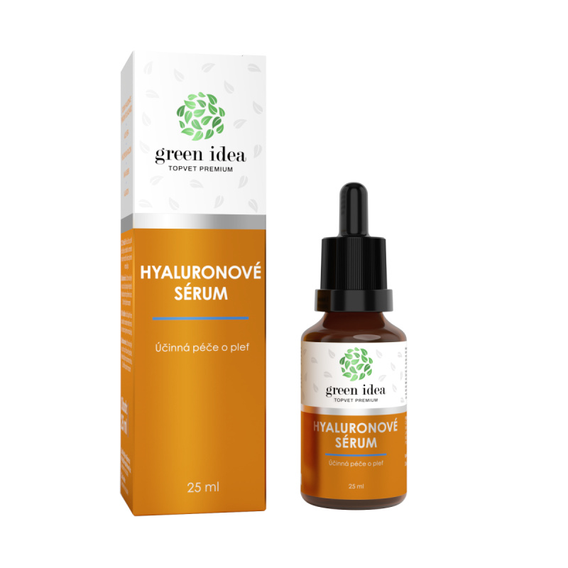 Green Idea Topvet premium Hyaluronové sérum pleťová péče 25 ml