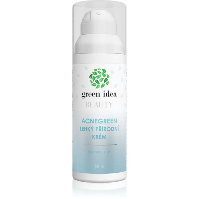 Green Idea Beauty Acnegreen lehký krém pro čistou a zdravou pleť 50 ml