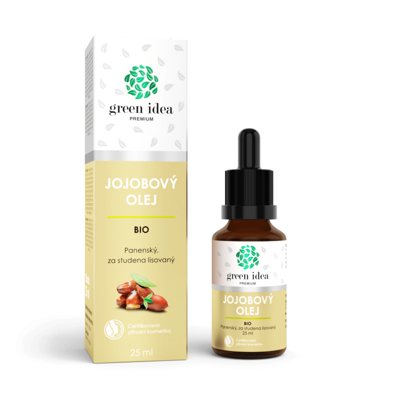 Green Idea Jojobový olej BIO bio jojobový olej lisovaný za studena 25 ml
