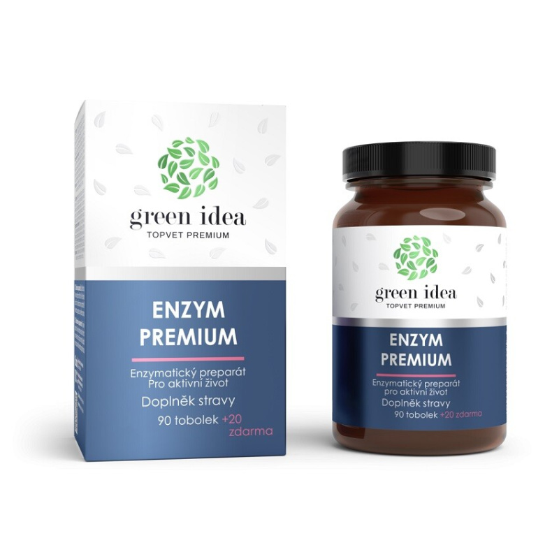 GREEN IDEA Enzym Premium 90+20 tobolek