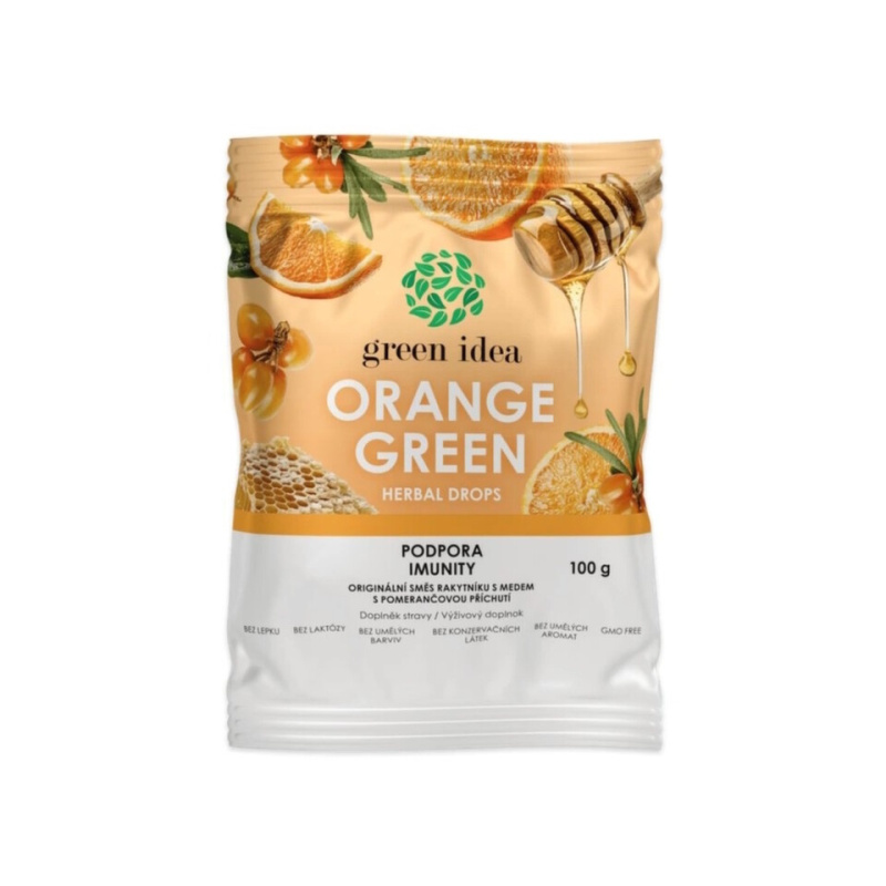 Green idea Orange green herbal drops 100 g