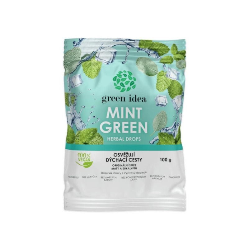 Green idea Mint green herbal drops 100 g
