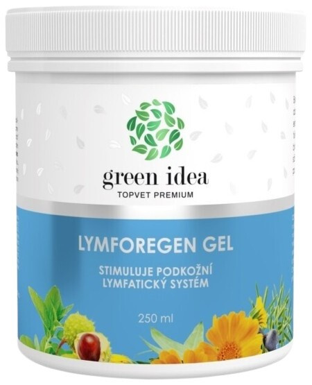 Green Idea Lymforegen masážní gel 250 ml