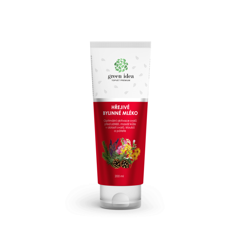 Green idea Hřejivé bylinné mléko 200 ml