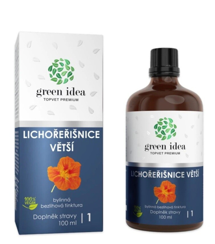 Green idea Lichořeřišnice bezlihový extrakt 100 ml