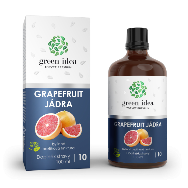 Green idea Grapefruit jádra bezlihový extrakt 100 ml