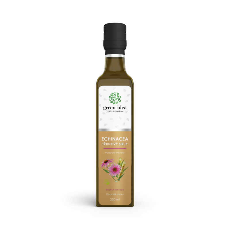 Green idea Echinacea sirup - třtinový 250 ml