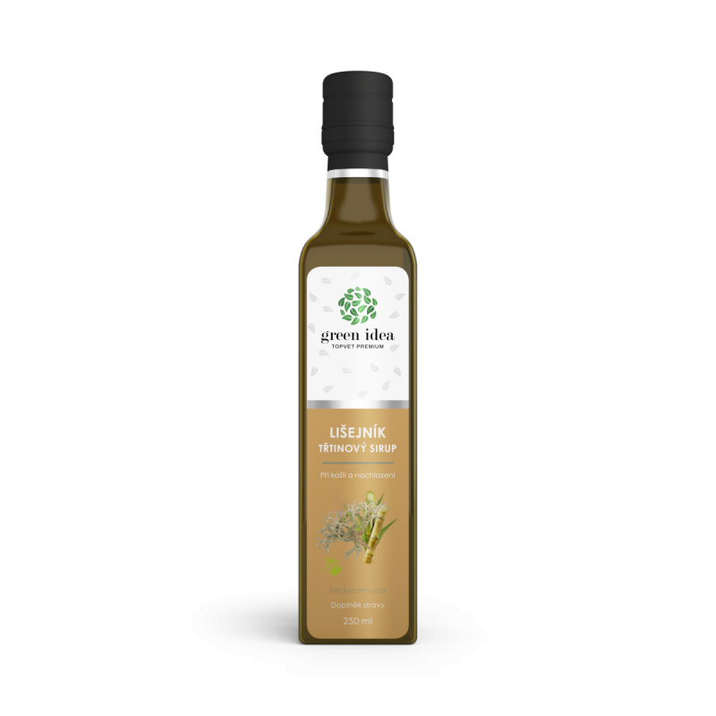 GREEN IDEA Sirup lišejník islandský třtinový 250 ml