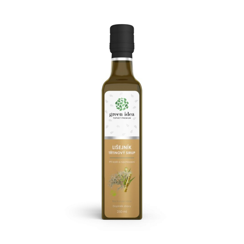 GREEN IDEA Sirup lišejník islandský třtinový 250 ml