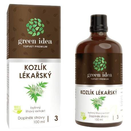 GREEN IDEA Kozlík lékařský bylinný extrakt 100 ml