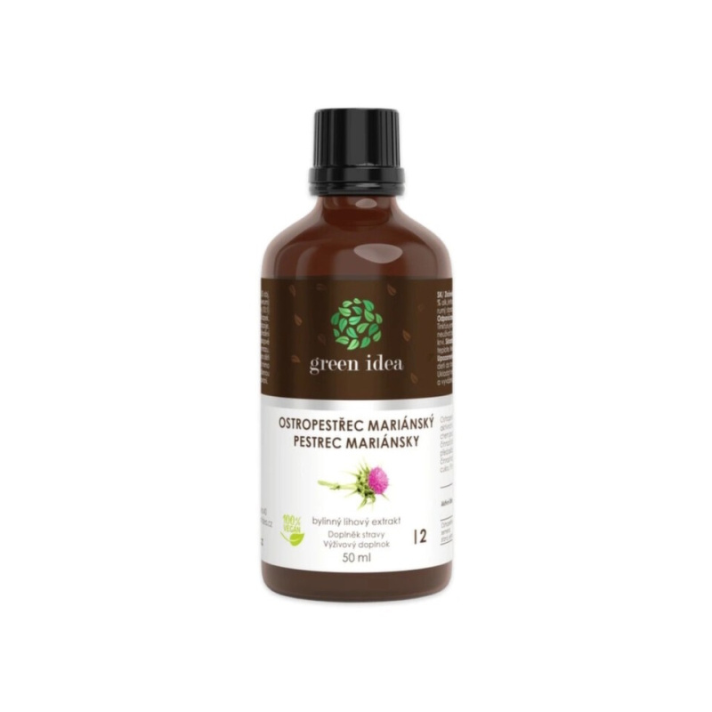 Green idea Ostropestřec mariánský extrakt 50ml