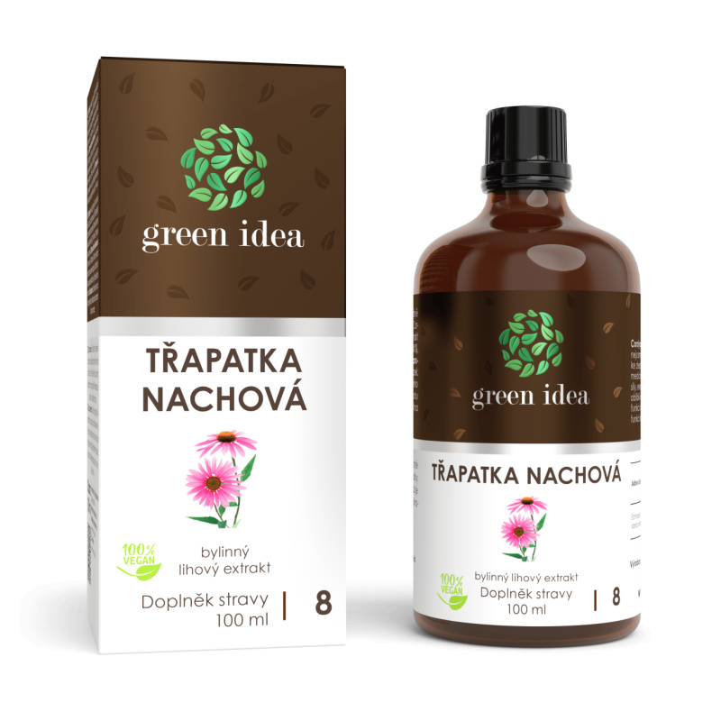 Green idea Třapatka nachová bylinný lihový extrakt 100 ml