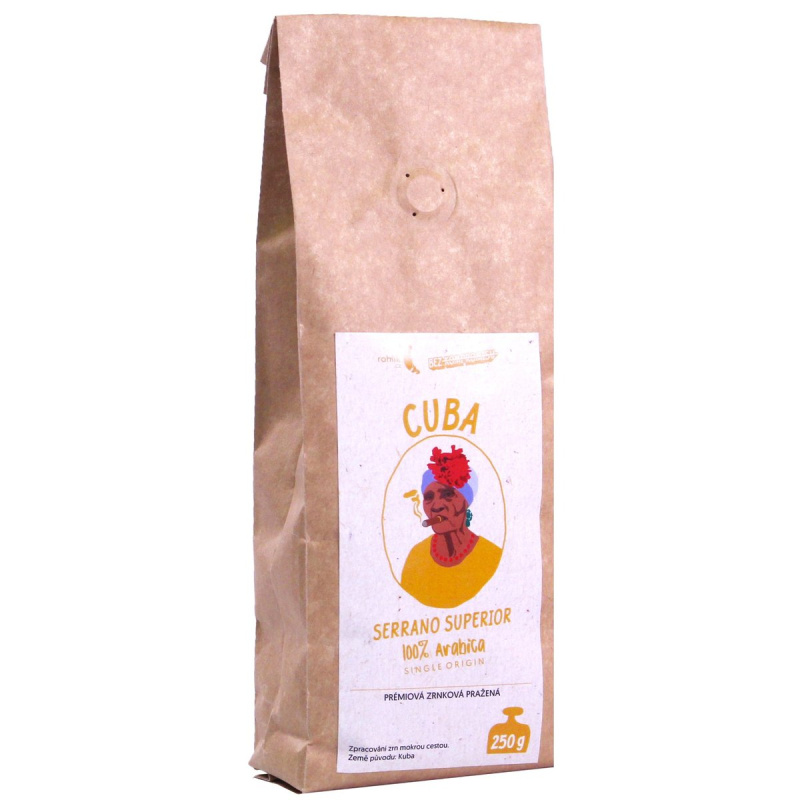 Rohlik.cz Zrnková káva Cuba Serrano Superior