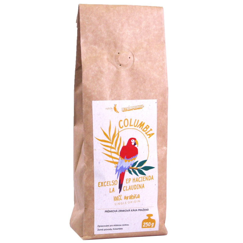 Rohlik.cz Zrnková káva Columbia Excelso EP Hacienda La Claudina