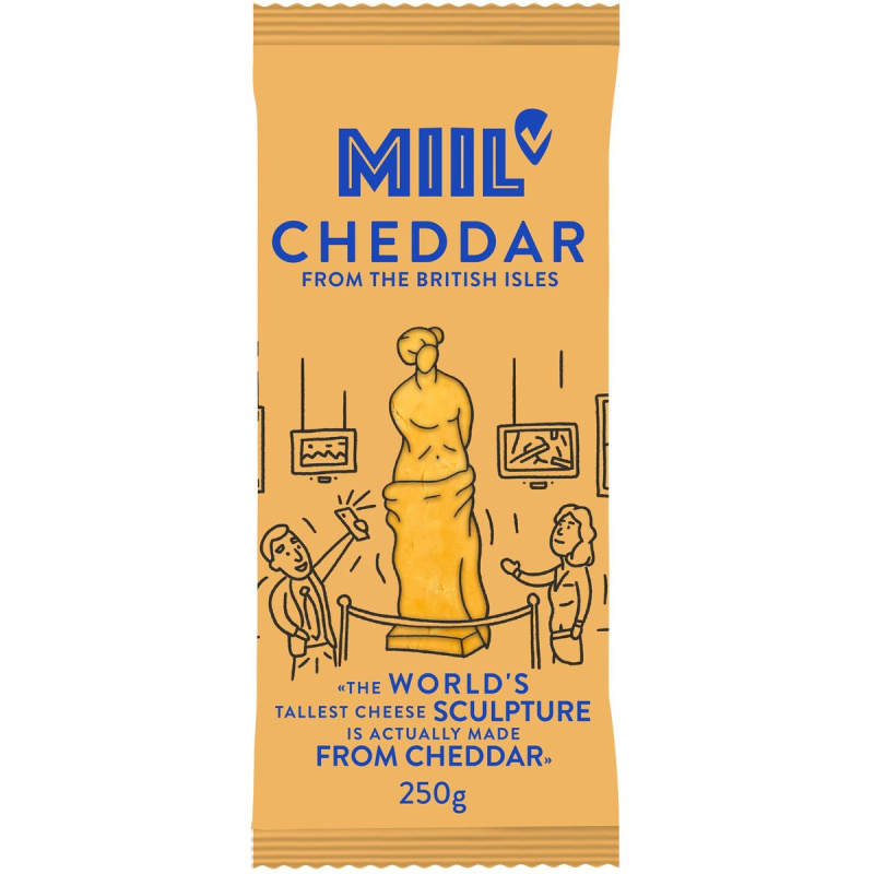 Miil Cheddar 51% bloček