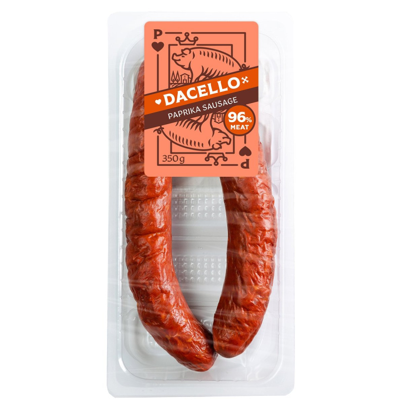 Dacello Klobása Papriková 96 %
