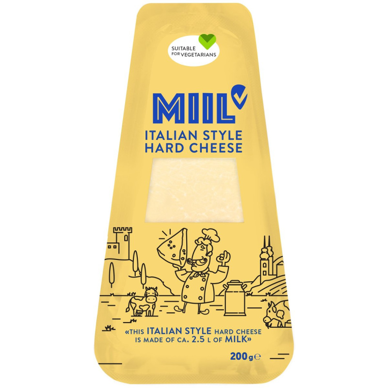 Miil Extra tvrdý sýr italského typu 32%