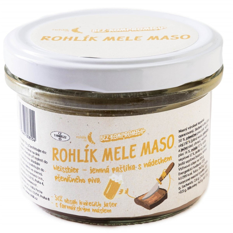 Rohlik.cz Weissbier paštika