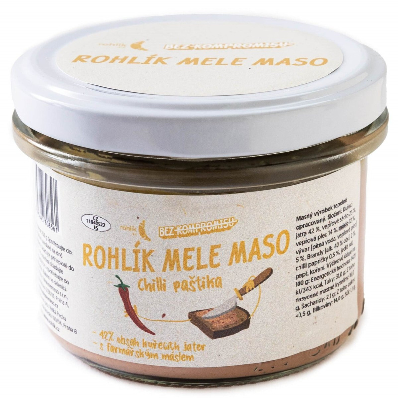 Rohlik.cz Chilli paštika