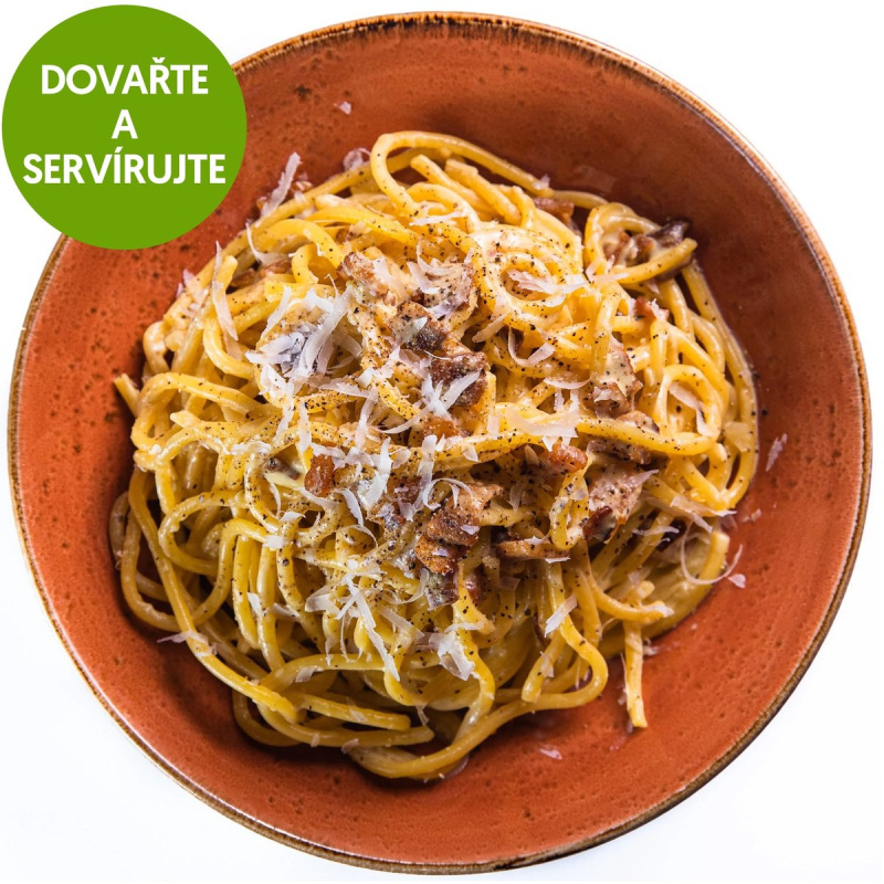 Spaghetti alla carbonara z Pasta Fresca