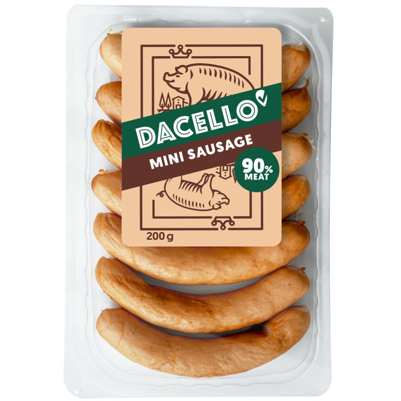 Dacello Vídeňské minipárečky 90%