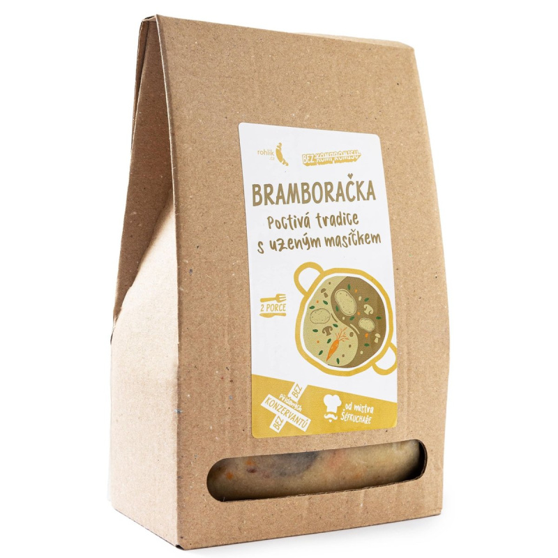 Rohlik.cz Bramboračka s uzeným