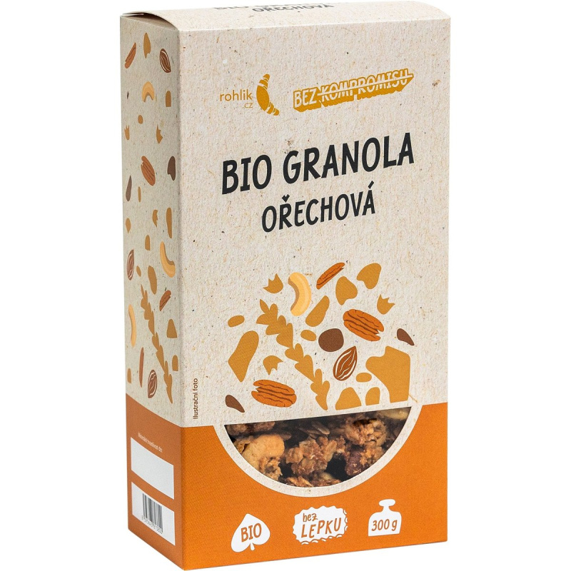 Rohlik.cz BIO Granola ořechová