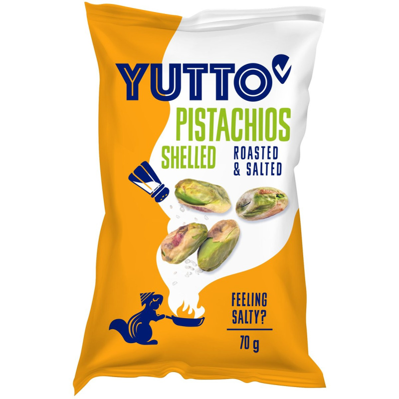 Yutto Kalifornské loupané pistácie pražené a solené