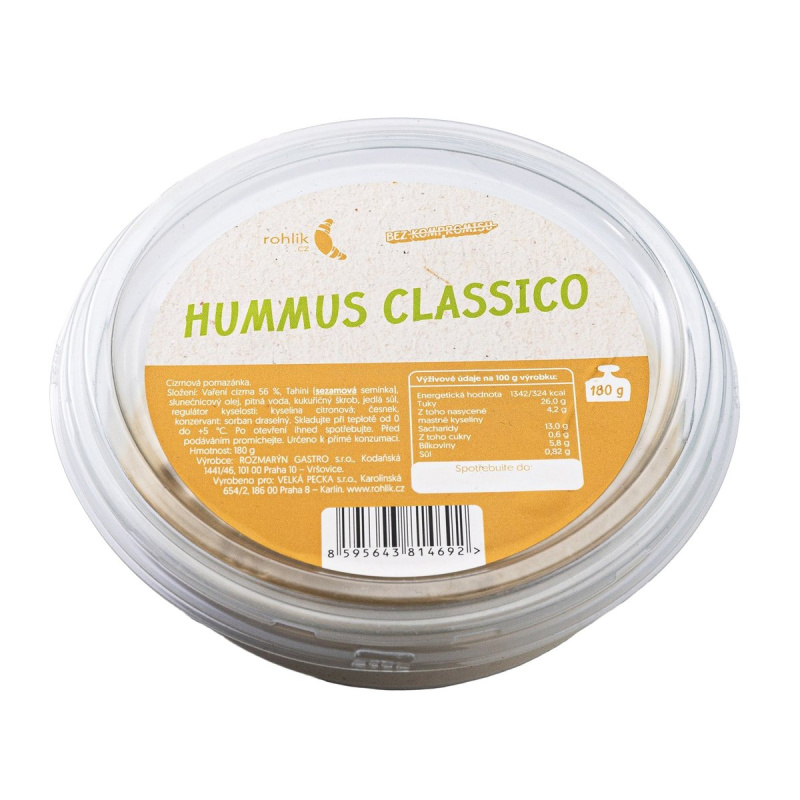 Rohlik.cz Hummus classico