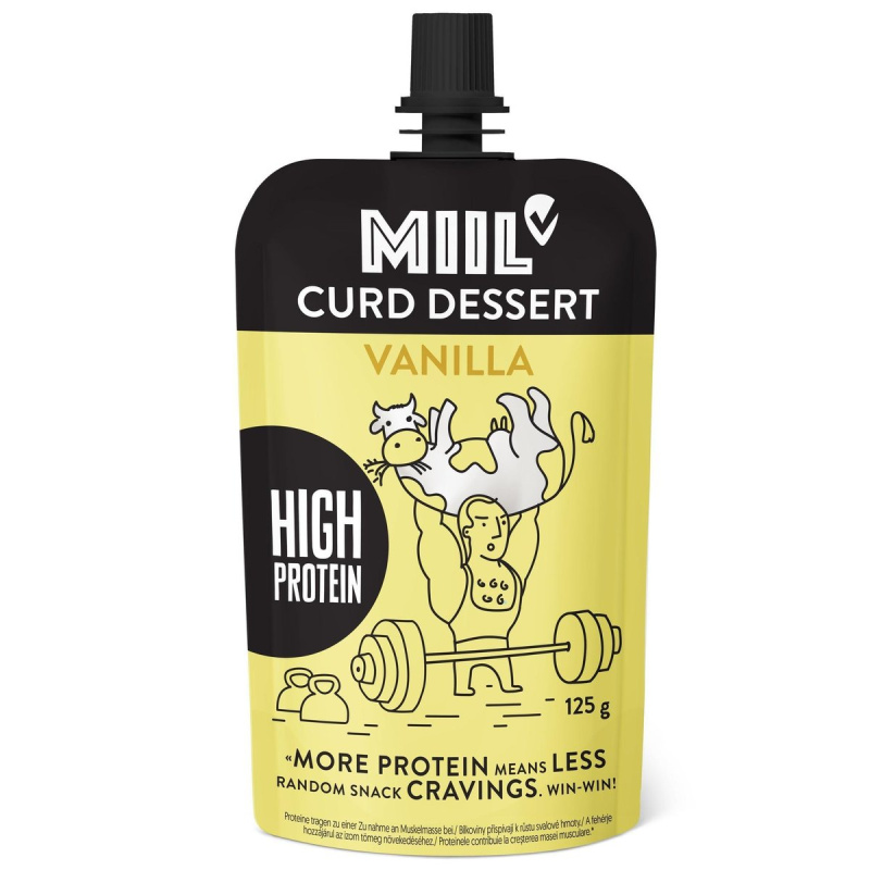 Miil High protein tvarohový dezert vanilkový, kapsička