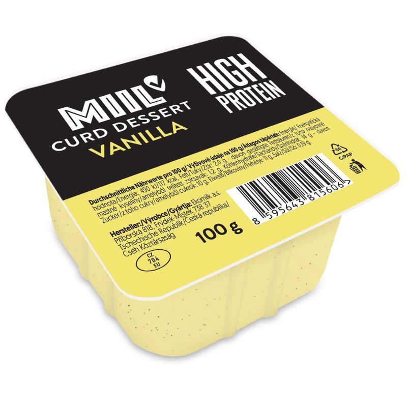 Miil High protein tvarohový dezert vanilkový