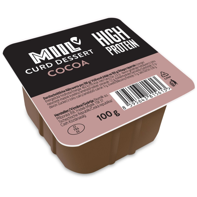 Miil High protein tvarohový dezert kakaový