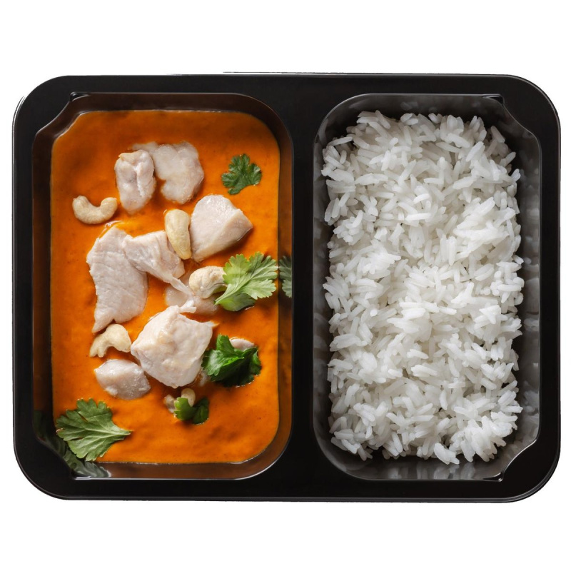 FitKitchen Butter chicken s kešu ořechy a basmati rýží
