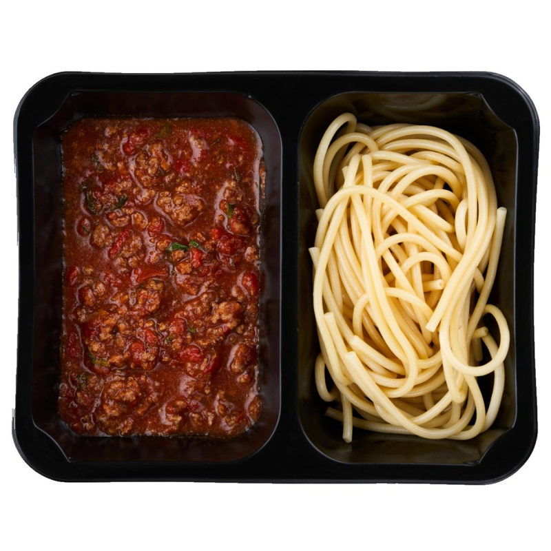 FitKitchen Italská Bolognese s hovězím masem a těstovinami Bucatini