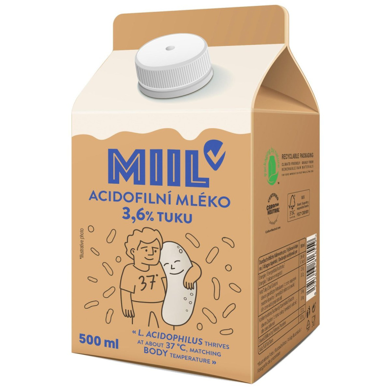 Miil Acidofilní mléko 3,6 %