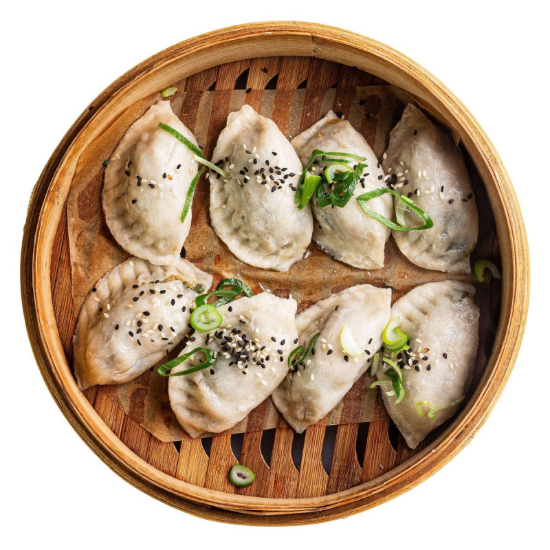 Veganské knedlíčky s bramborem a petrželí z Dim Sum Spot
