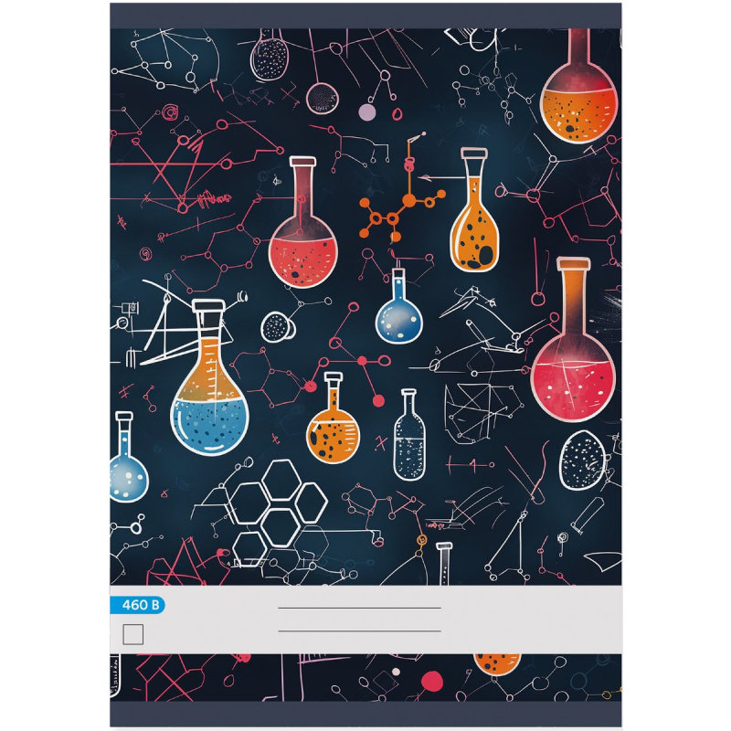 Školní sešit A4 čistý, 460 B, 60 listů – chemie