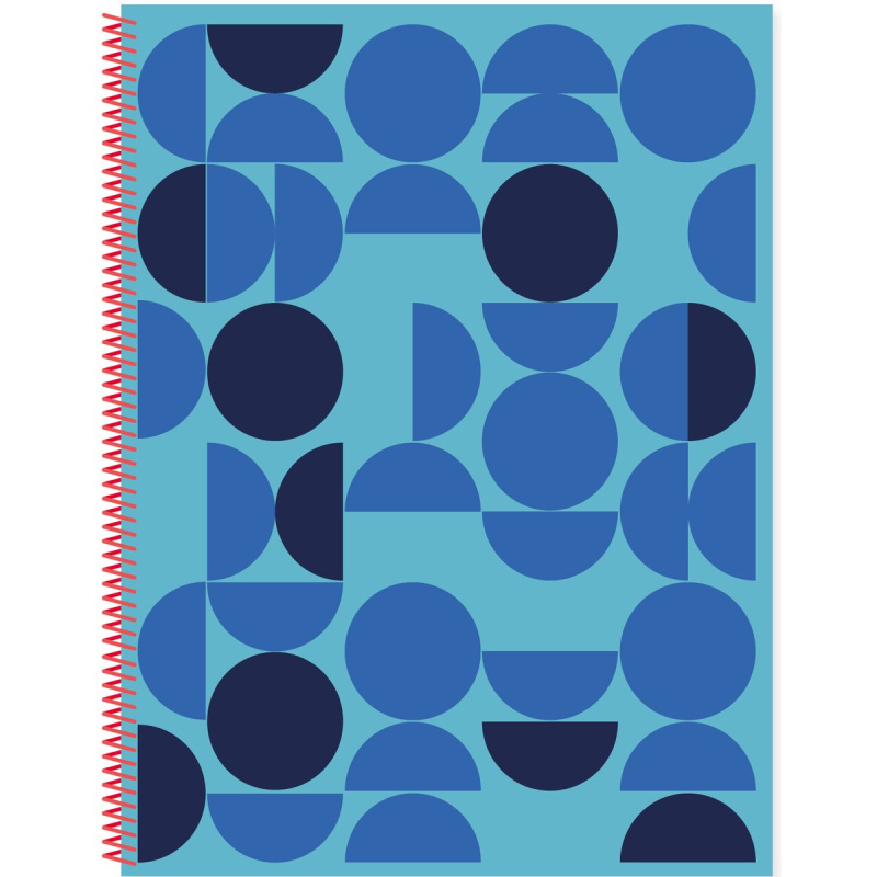 Blok A4 linkovaný, 50 listů – modrý