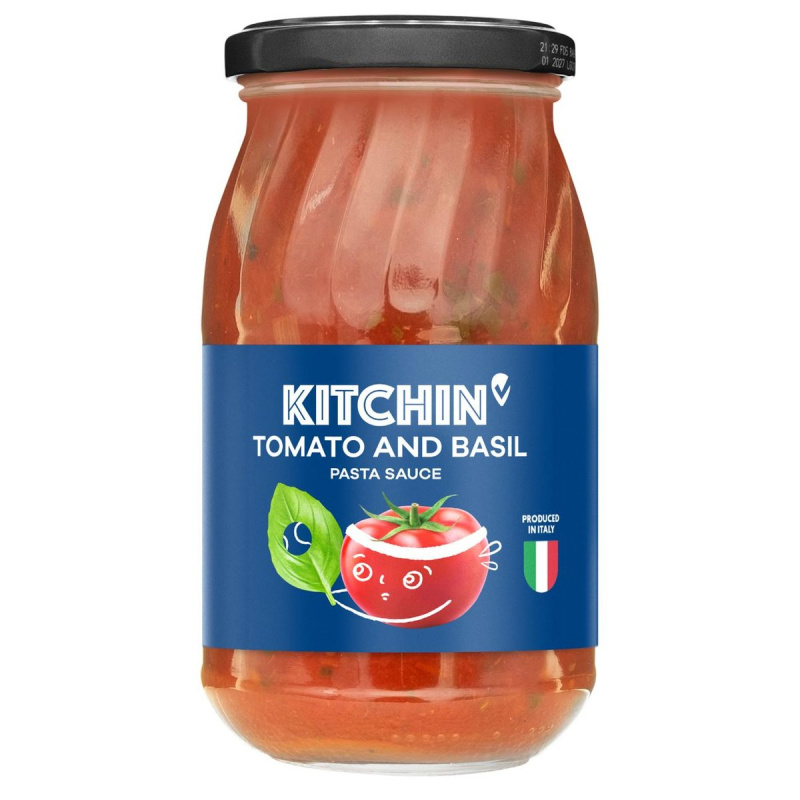 Kitchin Rajčatová omáčka s bazalkou