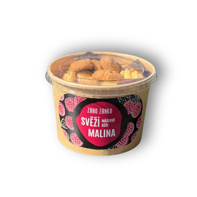Zrno zrnko Sušenky malina