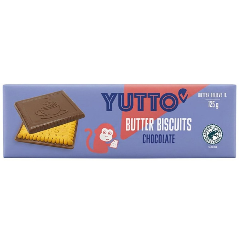 Yutto Máslové sušenky s mléčnou čokoládou