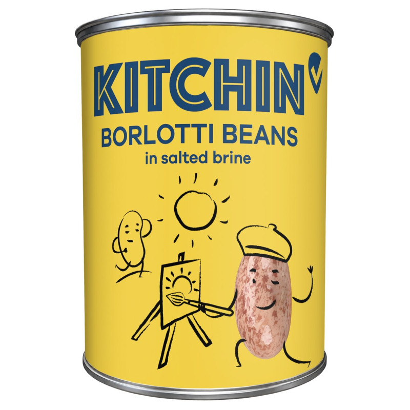 Kitchin Borlotti fazole ve slaném nálevu