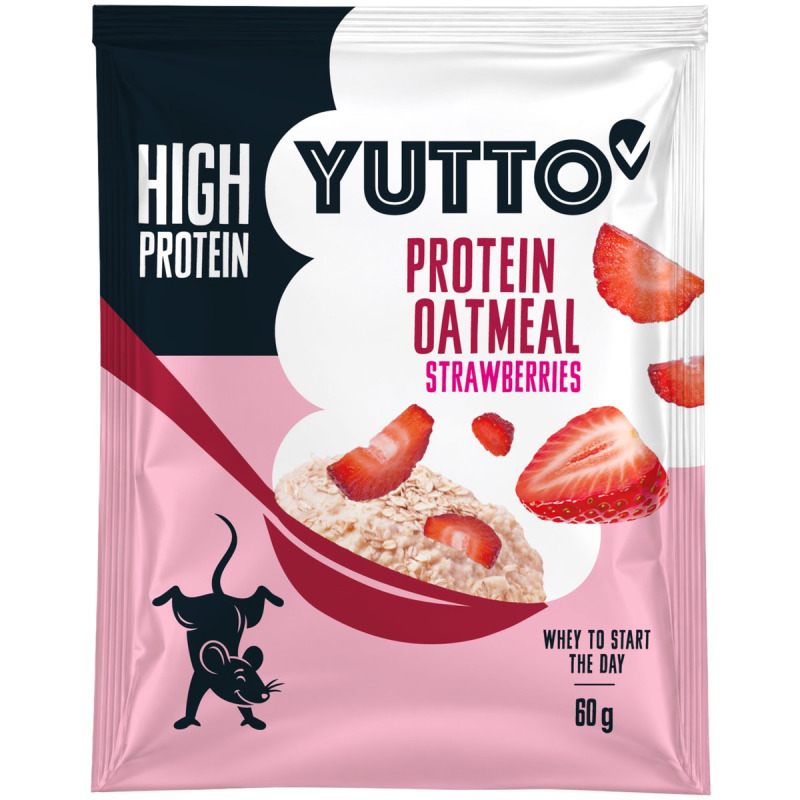 Yutto Proteinová kaše s jahodami
