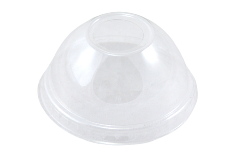 EcoPack Víčko EKO PLA O98 mm vypouklé s otvorem k 400 ml 50 ks Balení: 50