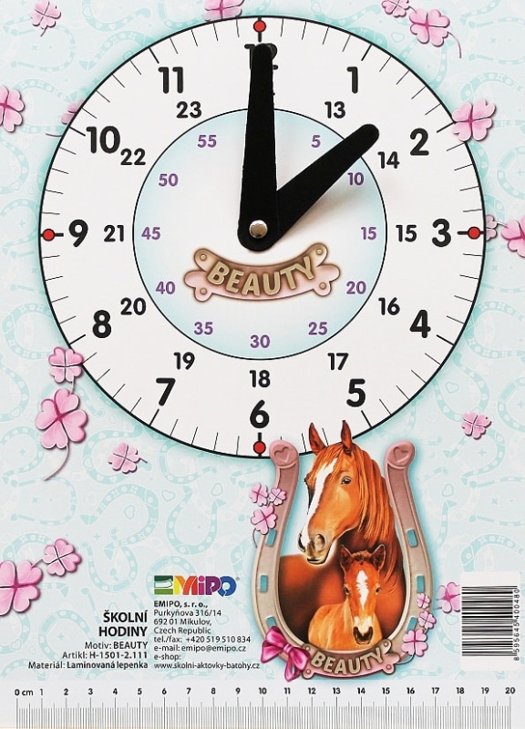 Školní hodiny Emipo Beauty